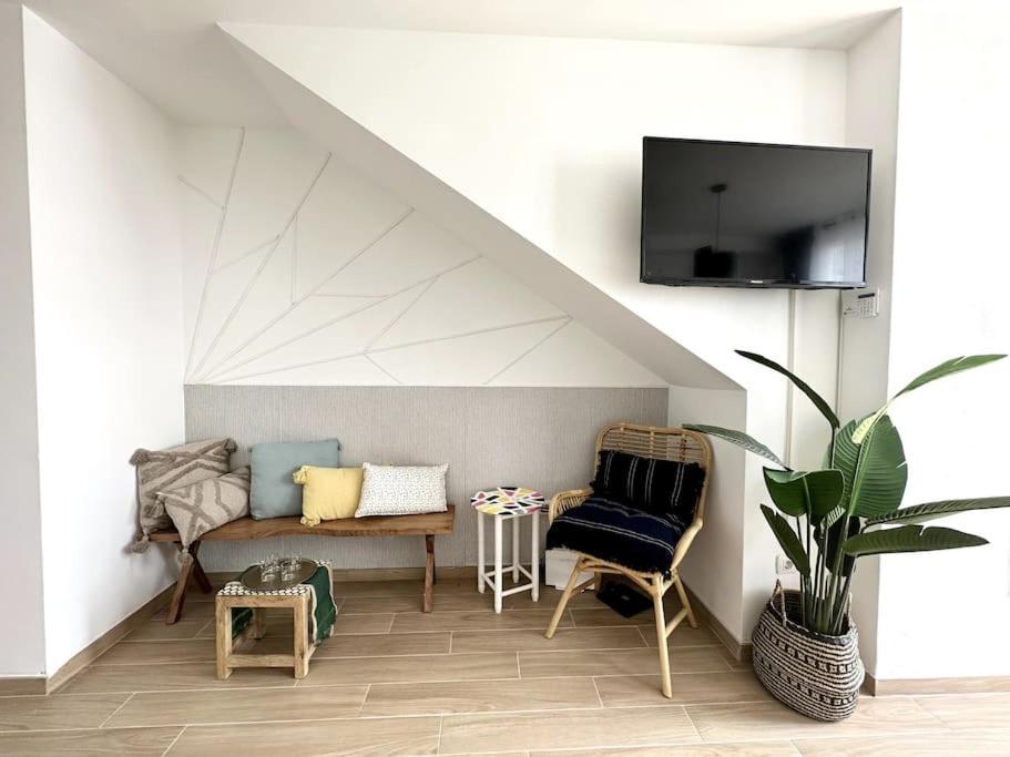 El Cocotero By The Sea, Desk,300Mb Fiber And Terrace Apartment El Cotillo  ภายนอก รูปภาพ